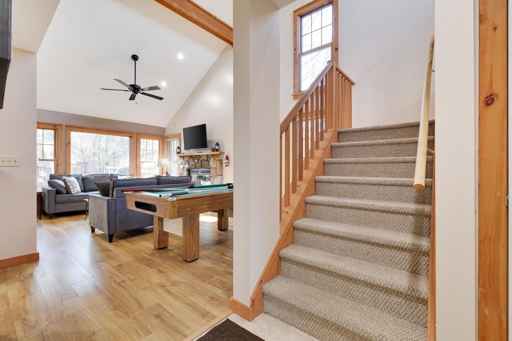 Pocono Mountain Home , Hot Tub- 1 Mile To Skiing! Tannersville Exterior foto