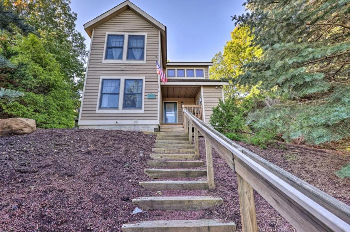 Pocono Mountain Home , Hot Tub- 1 Mile To Skiing! Tannersville Exterior foto